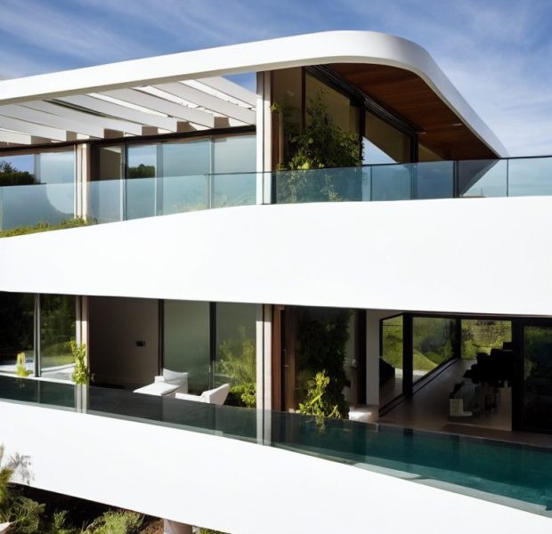 2023-12-20 13-35-28 - modern design with large windows, timber building, during summer, minimalist, fine lines, good defin